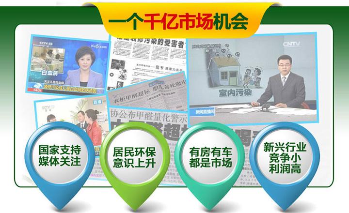 加盟室內(nèi)除甲醛公司要多少錢？